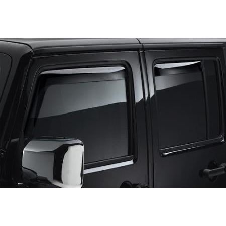 WeatherTech Side Window Deflectors (Dark tint) For front and rear