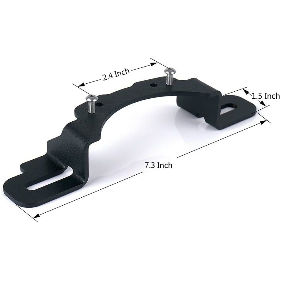 Fog Light Bracket Adapter 4" for 2013-C JK - JL Rubicon & Anniversary Mopar Bumper B-JK