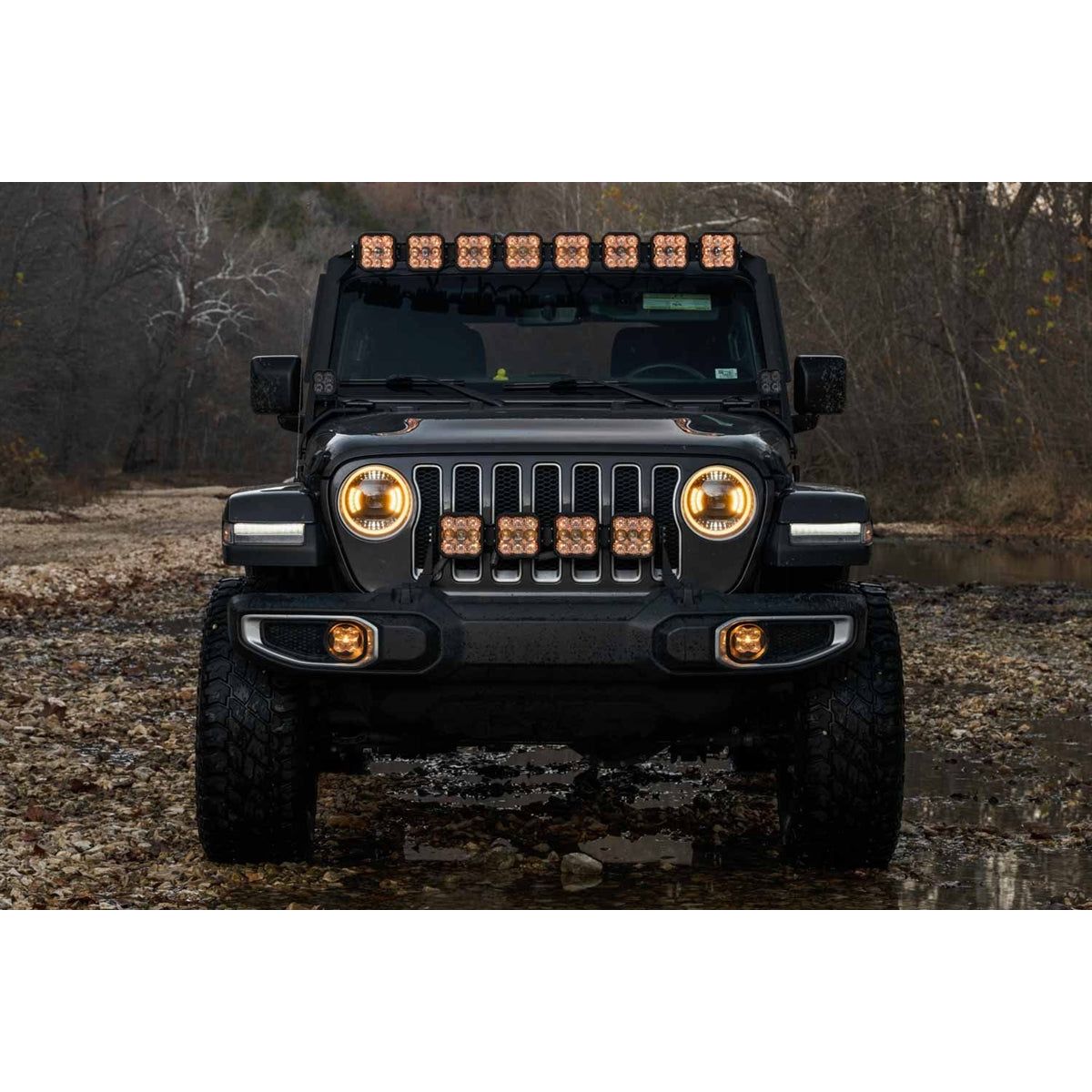 Diode Dynamics Elite Max LED Headlights for 2018-C Jeep JL Wrangler DD5165