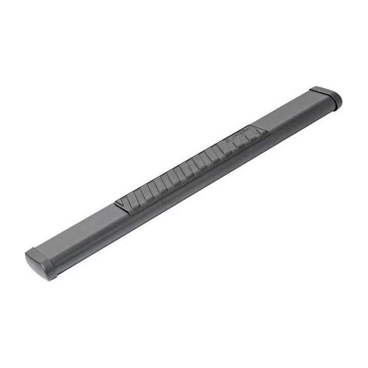 Dee-Zee 6" Textured Black Steel Side Steps Cab Length (Textured Black) DZ16111