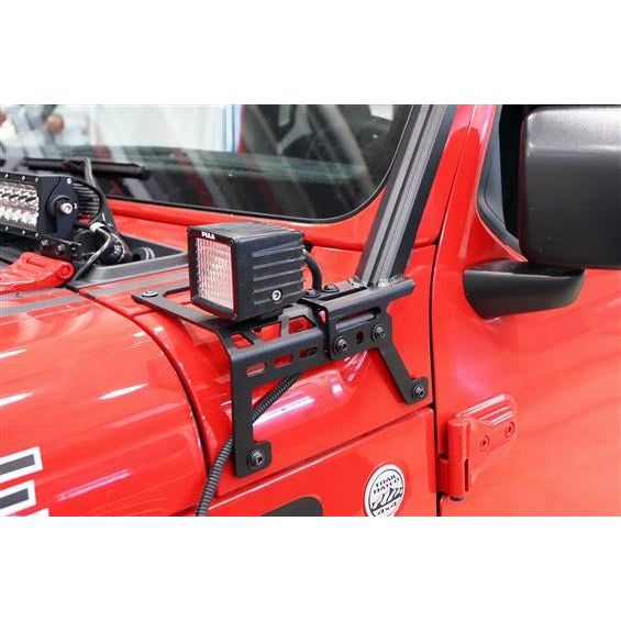 Dee Zee Cowl Accessory Brackets for 18-C Jeep Wrangler JL DZ4445JL