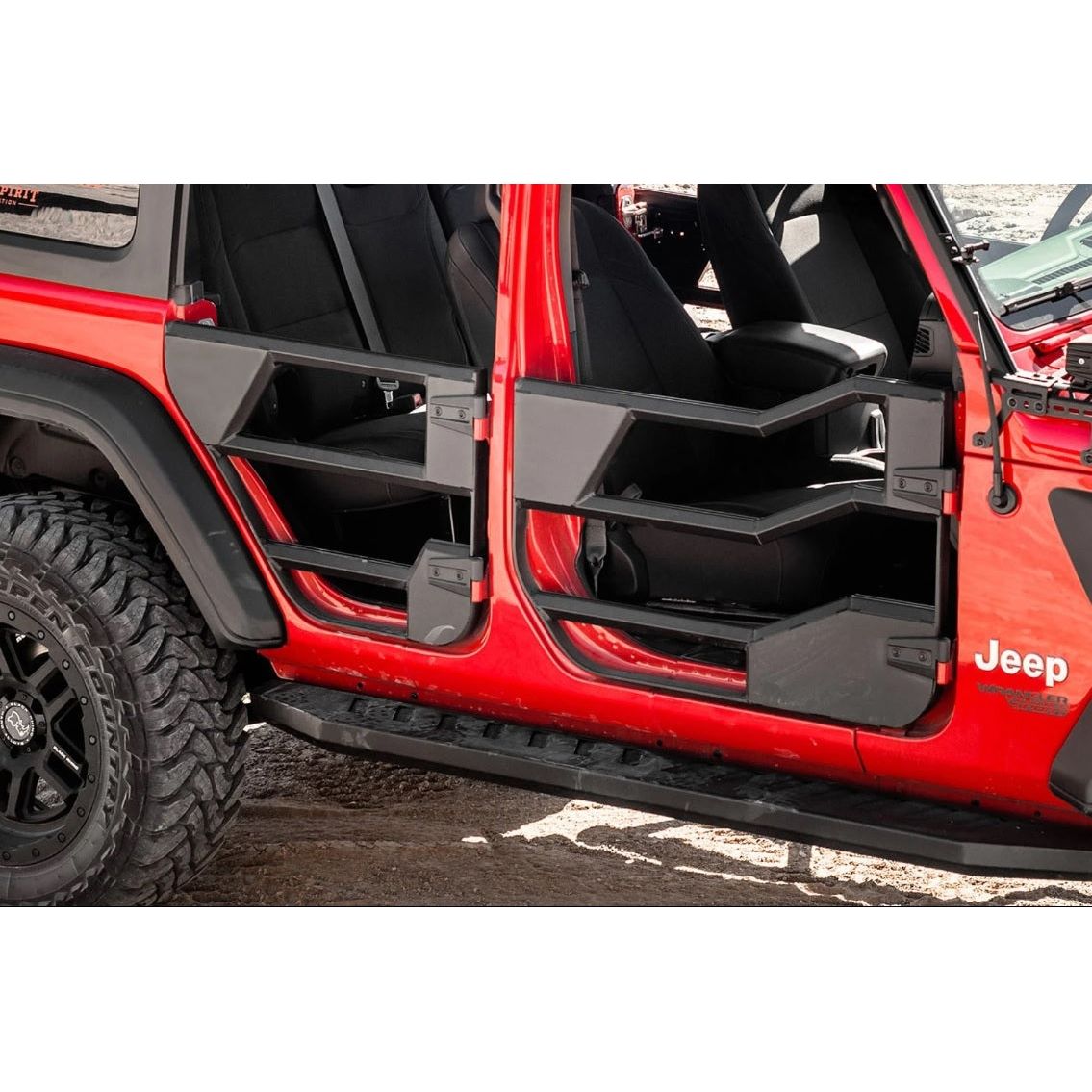 Dee Zee Front & Rear Tube Doors for 18-C Jeep Wrangler JL Unlimited /  Gladiator JT – GTA JEEPS & TRUCKS
