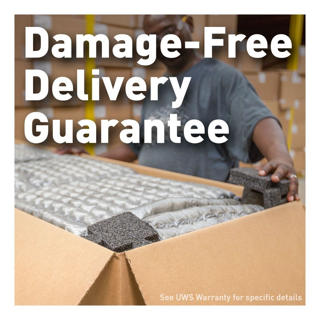 UWS Gloss Black Aluminum 60" Angled Crossover Truck Tool Box EC10182