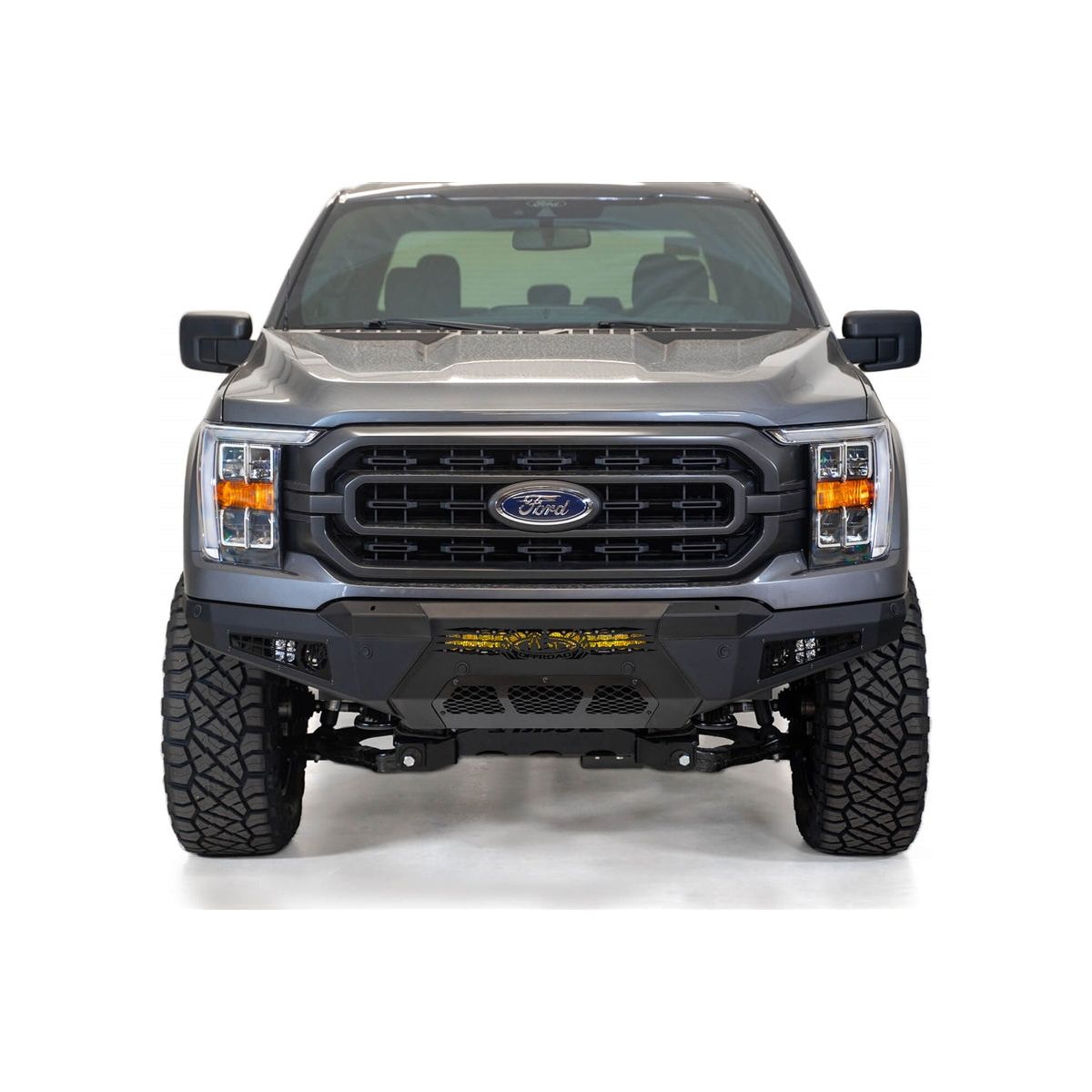 Addictive Desert Designs HoneyBadger Front Bumper (2021 Ford F-150) F190111040103