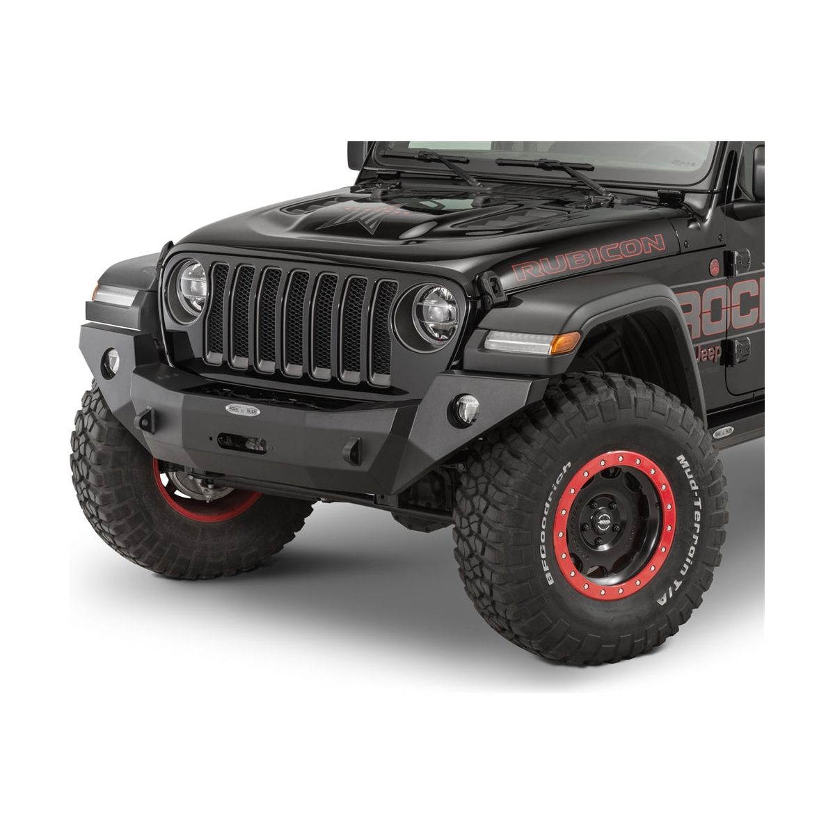 Rock Slide Engineering Full Front Bumper w-out Bull Bar for 18-C Jeep Wrangler JL & Gladiator JT FB-F-101-JL