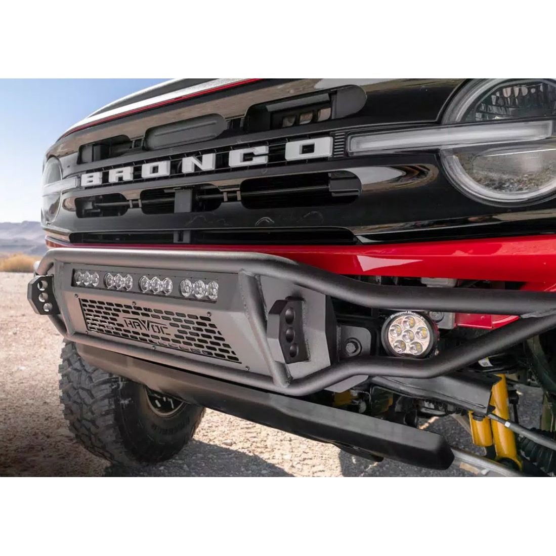 Havoc Offroad Metal Masher Front Bumper for 2021-C 4 Door Ex Sport Models HFB-02-002