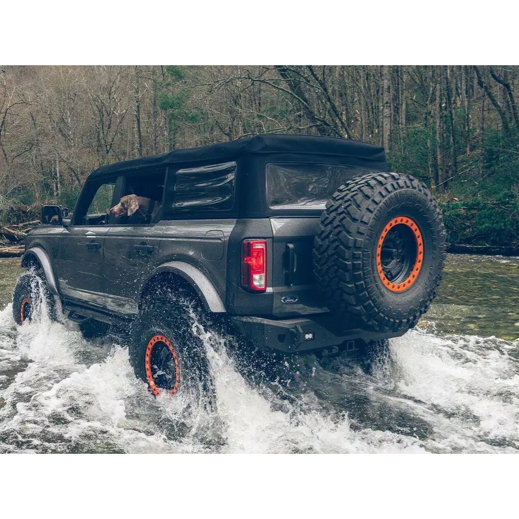 Havoc Offroad Steel Bender Rear Bumper for 2021-C Ford Bronco HFB-03-002