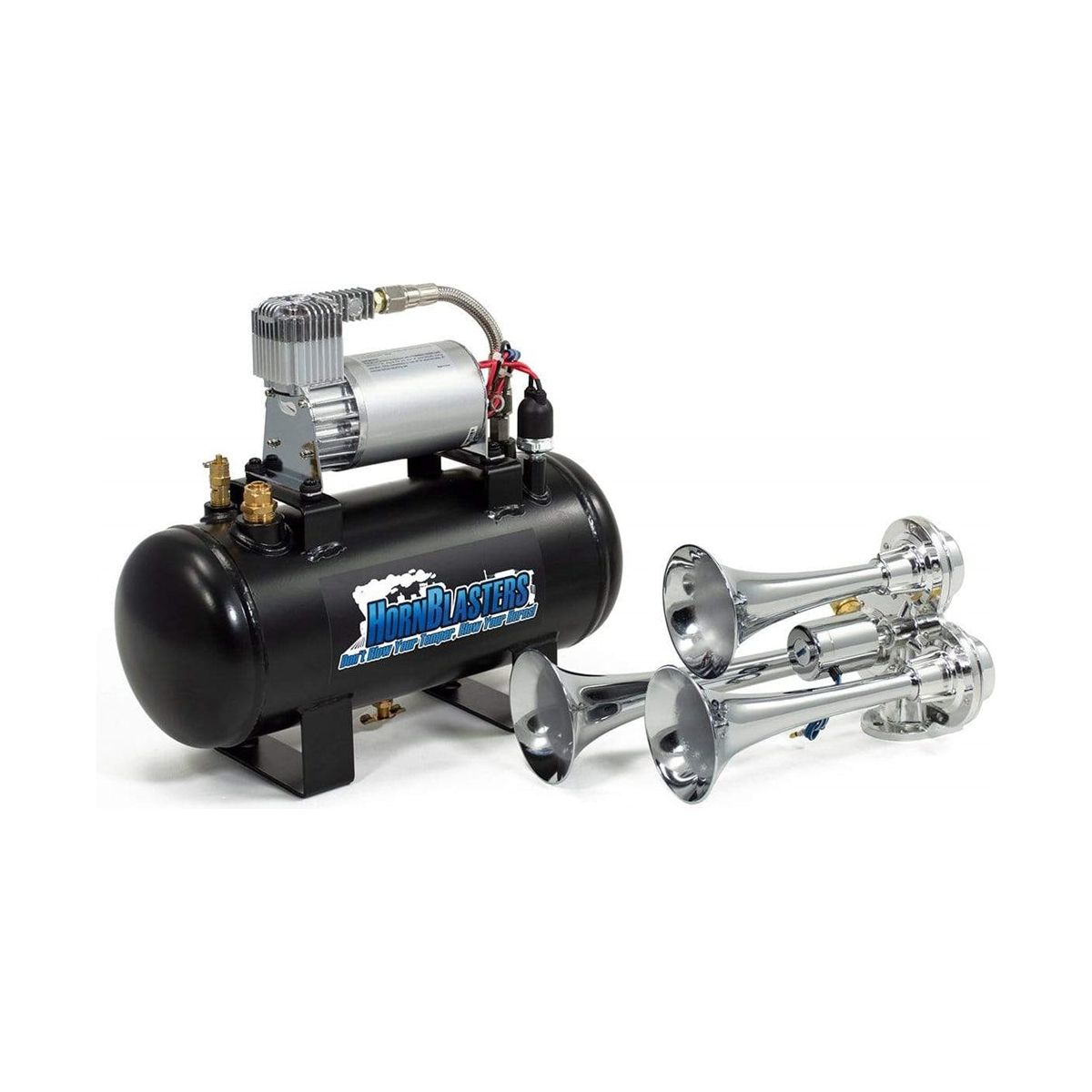 HornBlasters Jackass 127H Air Horn Kit HK-B3-127H