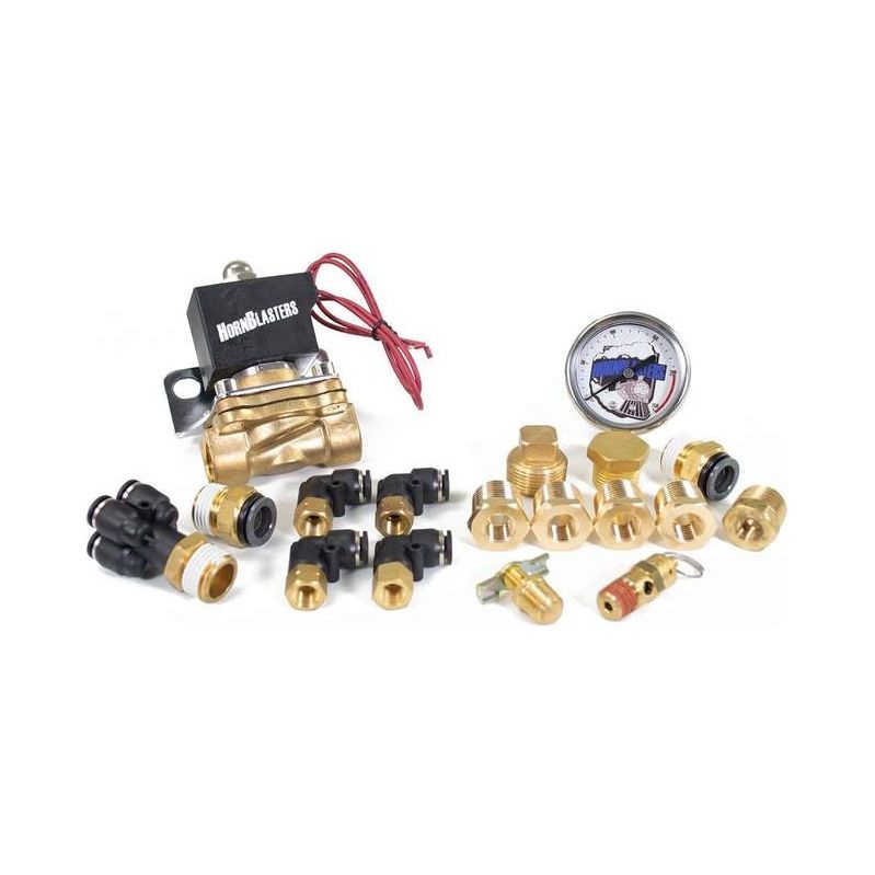 HornBlasters Conductor's Special 544 Nightmare Edition Train Horn Kit HK-S4-544K