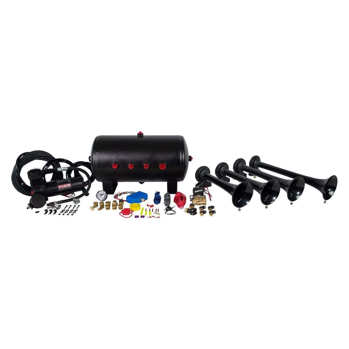 HornBlasters Conductor's Special 544 Nightmare Edition Train Horn Kit HK-S4-544K