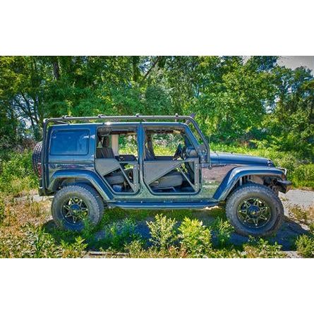 TrailFX Front Tubular Lower Half Door for 2007-2018 JK J051FD