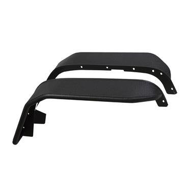 TrailFX Flat Fender Flare for 2007-2018 Jeep Wrangler JK (Front and Rear) J052FF-J052RF