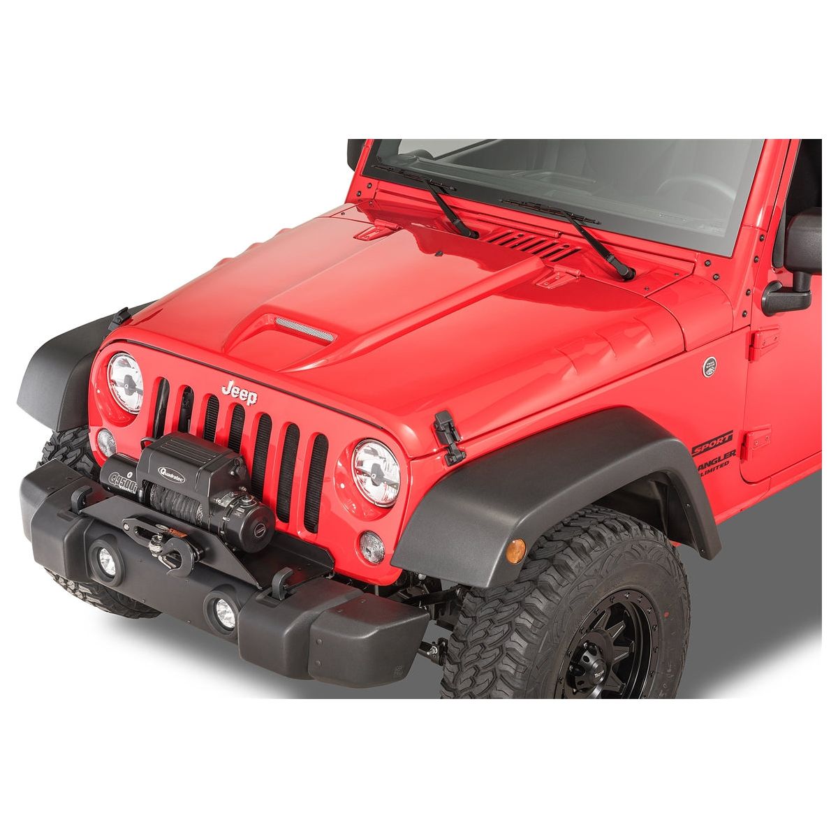 Owens Products Venum II Performance Hood 07-18 Jeep Wrangler JK J15003