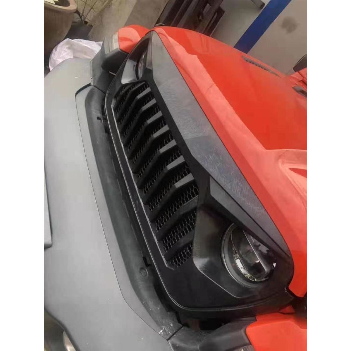 Angry Grill for 18-C Jeep Wrangler JL 2 - 4 Door Models & Gladiator JT (Black - paint service available) JL-1001
