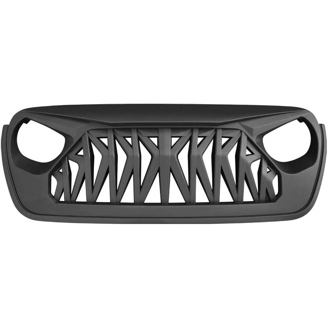 NVE Off Road Shark Grille for 2019-Current Jeep Wrangler JL-JLU and Gladiator JT