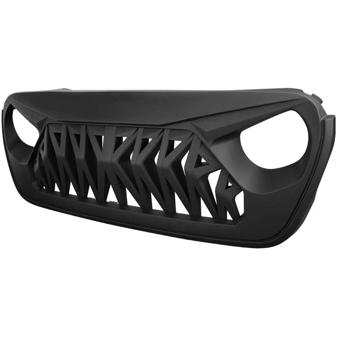 NVE Off Road Shark Grille for 2019-Current Jeep Wrangler JL-JLU and Gladiator JT JL-1010