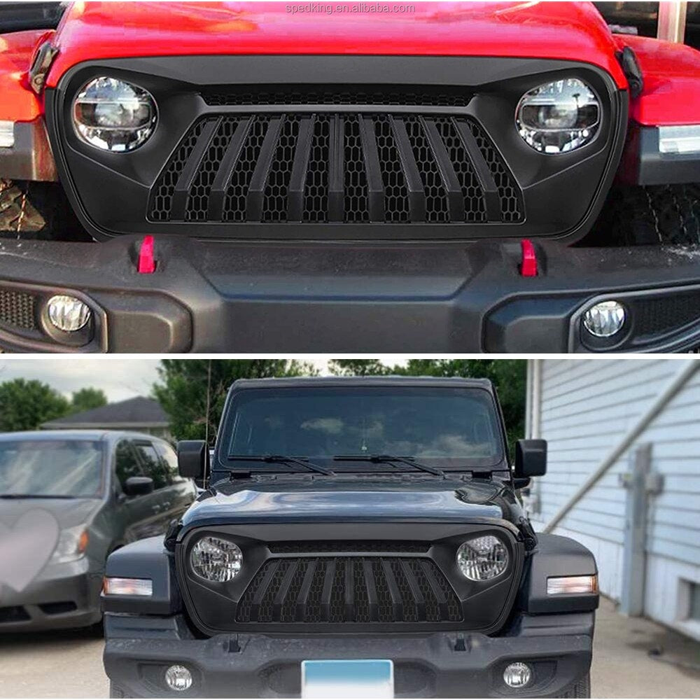 NVE Off Road Spider Grill for Jeep Wrangler 2018-C JL-JLU & Gladiator JT