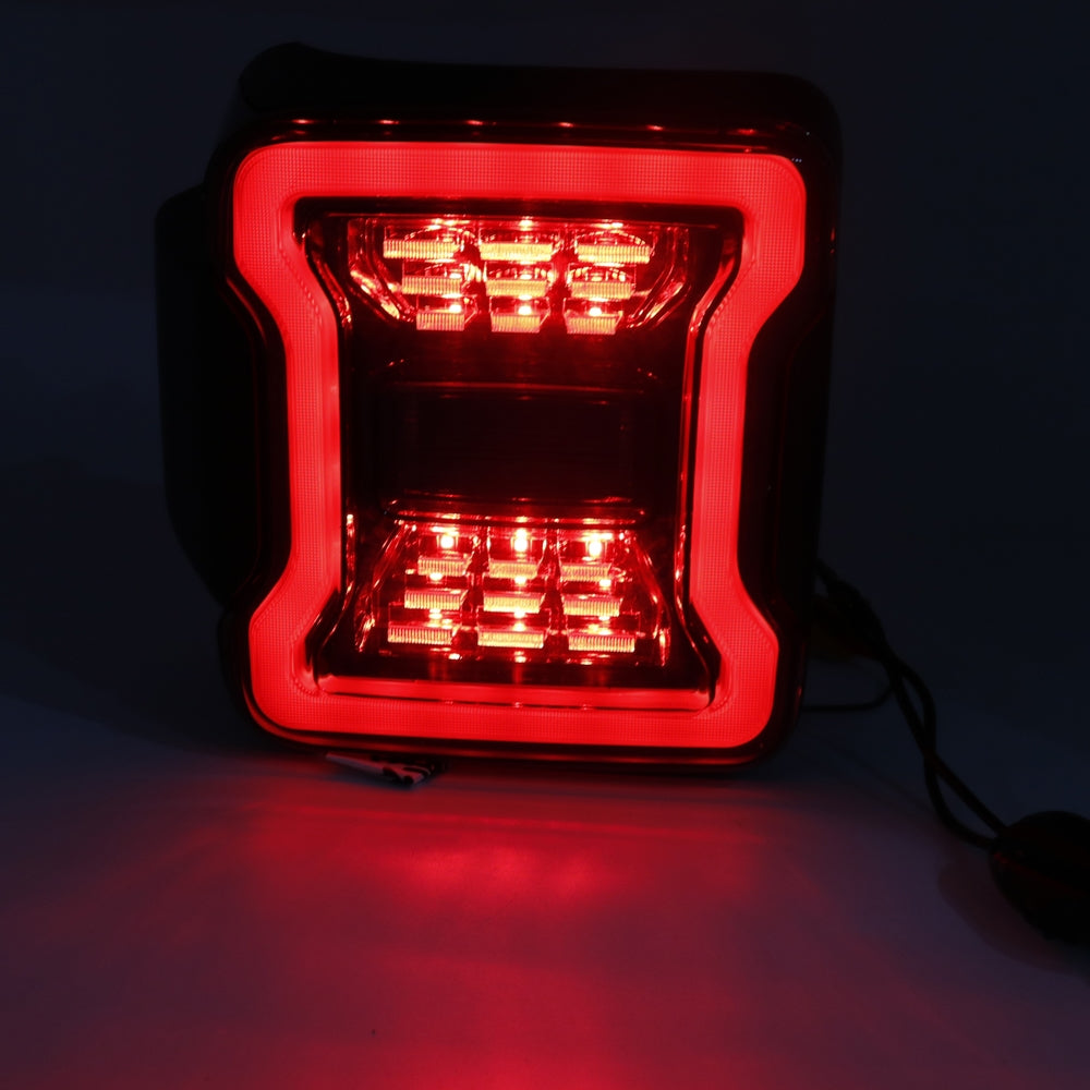 NVE Off Road LED Blackout Series Tail Lights for 18-C Jeep Wrangler JL-JLU JL-TL21
