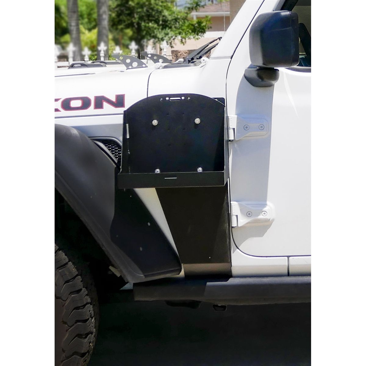 MOR-ryde Side Mount with Tray for Driver Side on 18-C Jeep Wrangler JL - Gladiator JT JP54-064
