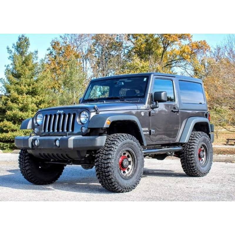 JKS 2.5" Suspension System J-Venture for 2007-2018 Jeep Wrangler JK (2 Door) JSPEC103K I JSPEC103KFP