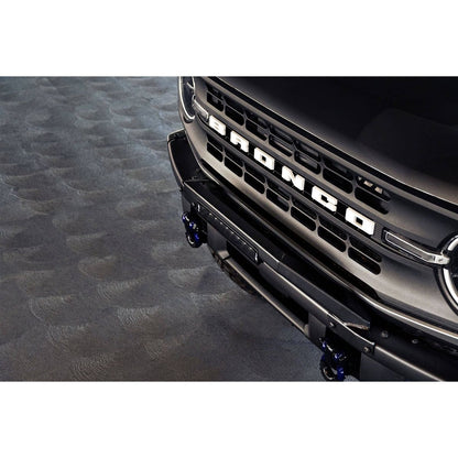 DV8 Offroad Factory Modular Front Bumper Bull Bar (OEM Modular Steel Front Bumper) for 2021-C Ford Bronco