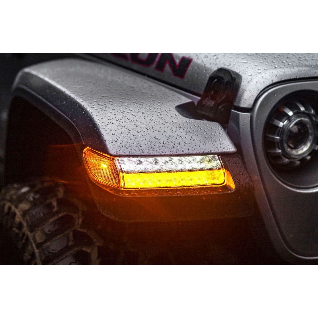 Morimoto XB LED Turn Signal Set W/Side Marker for 2018-2025 JL & Gladiator JT - LF513.2