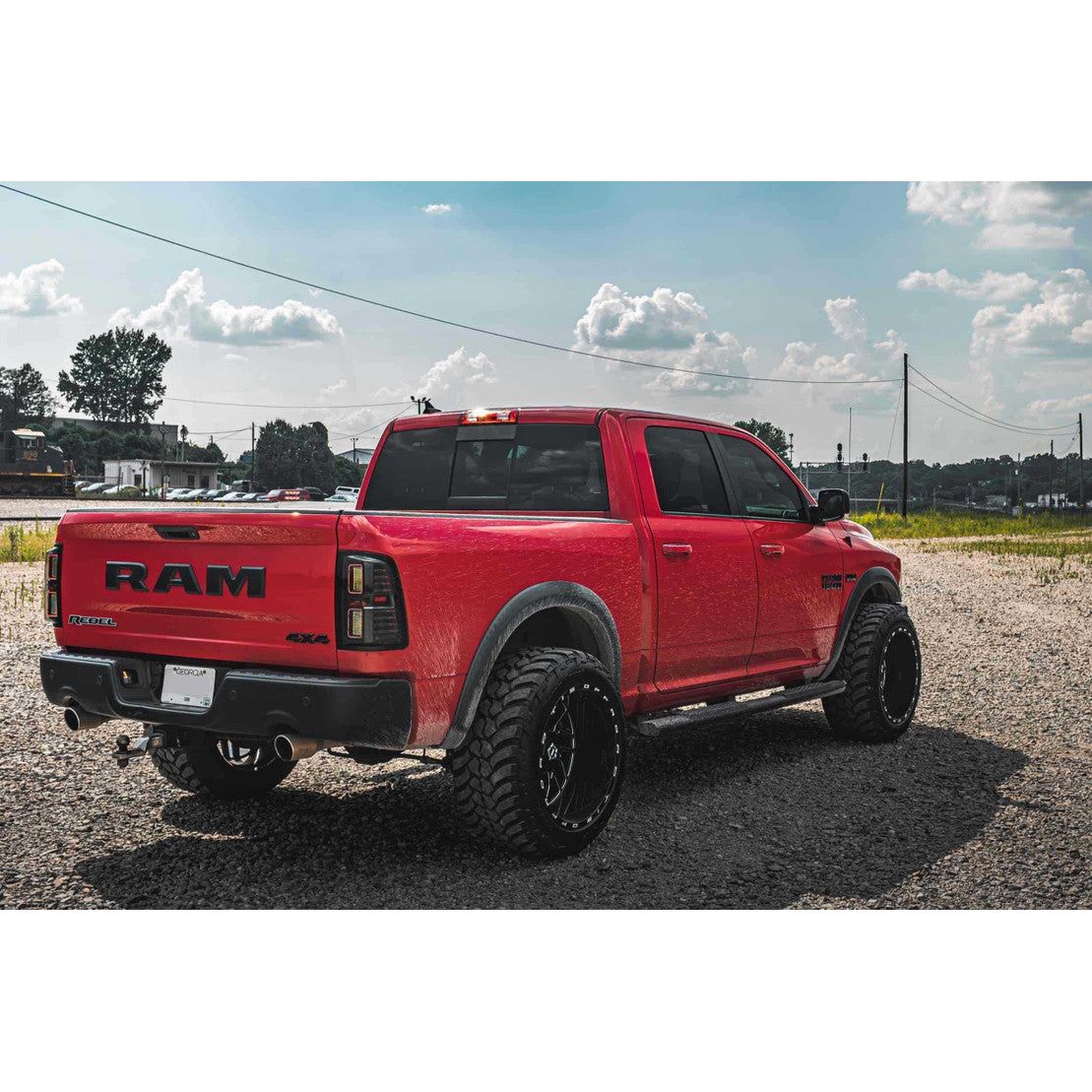 Morimoto XB LED Tail Lights (Red) fits 2009-2018 Dodge RAM LF522