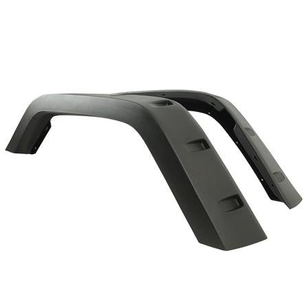 TrailFX Fender Flares (Textured Black) - Set of 4 - for 2007-2018 Jeep Wrangler JK PFFJ3002T