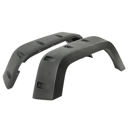 TrailFX Fender Flares (Textured Black) - Set of 4 - for 2007-2018 Jeep Wrangler JK PFFJ3002T