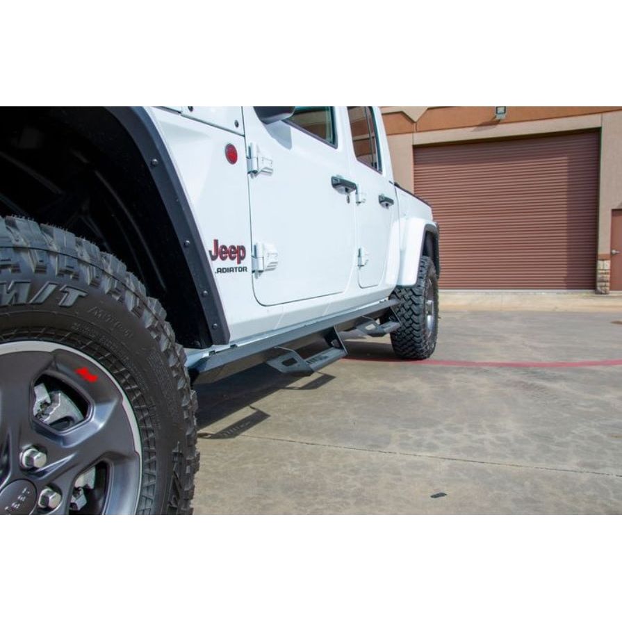 N-Fab Predator Pro Nerf Steps for 2020-C Jeep Gladiator JT PRJ1980T-TX