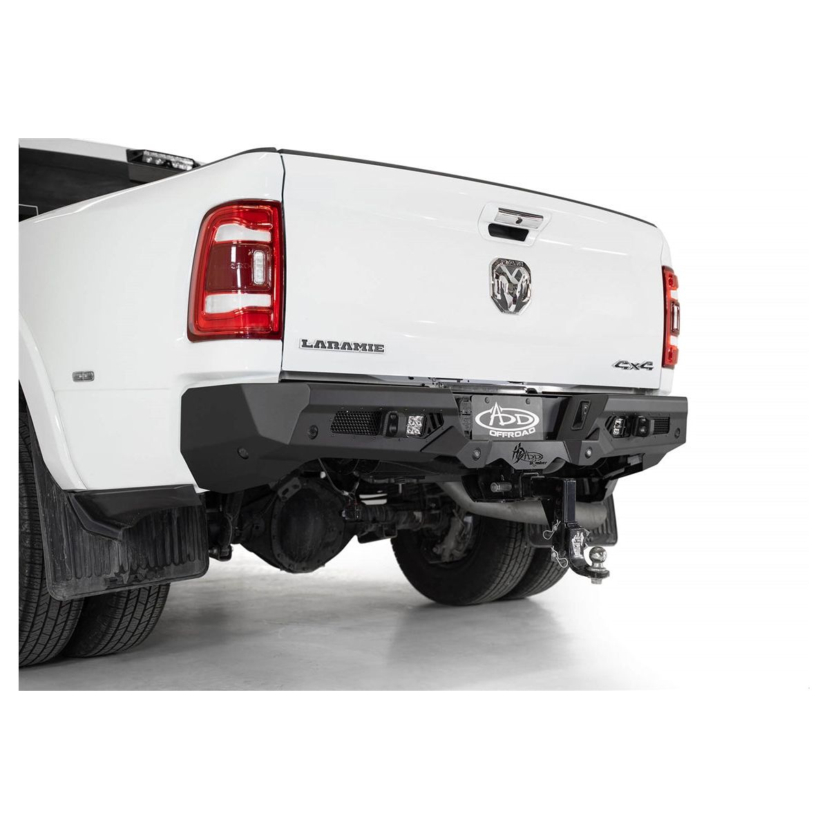 Addictive Desert Designs Bomber HD Rear Bumper with Sensors (Black) for 19-Current Ram 2500-3500 R560051280103