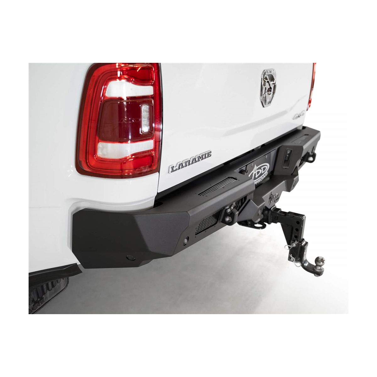 Addictive Desert Designs Bomber HD Rear Bumper with Sensors (Black) for 19-Current Ram 2500-3500 R560051280103