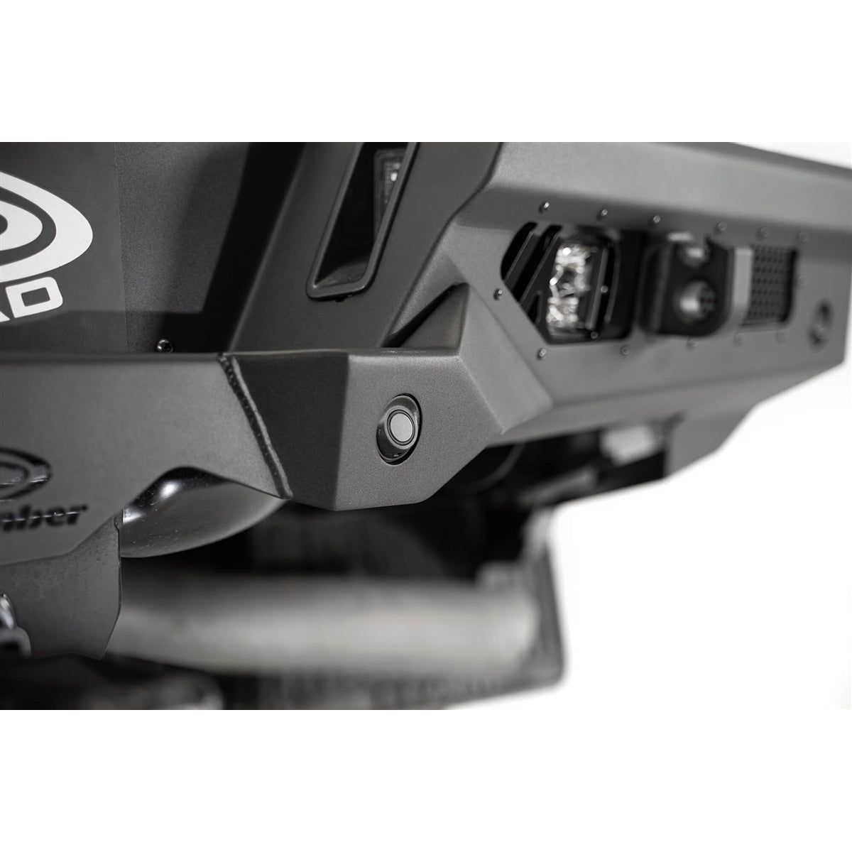 Addictive Desert Designs Bomber HD Rear Bumper with Sensors (Black) for 19-Current Ram 2500-3500 R560051280103