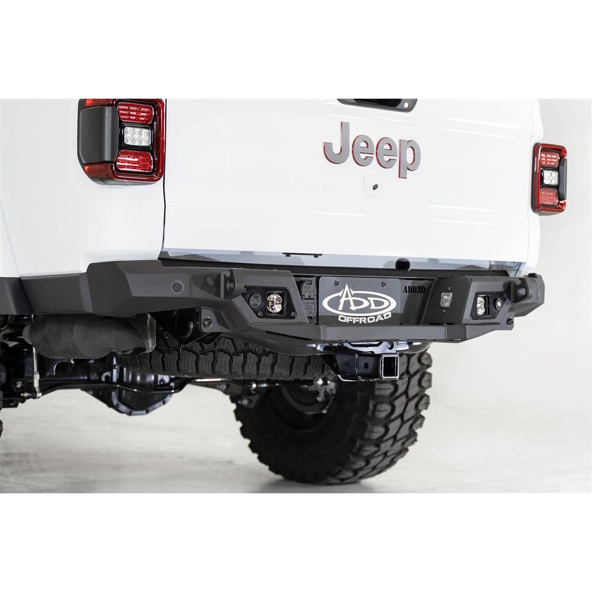 Addictive Desert Designs Stealth Fighter Rear Bumper for 2020-C Jeep Gladiator JT R971241280103