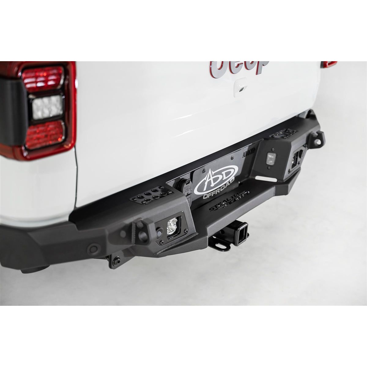 Addictive Desert Designs Stealth Fighter Rear Bumper for 2020-C Jeep Gladiator JT R971241280103