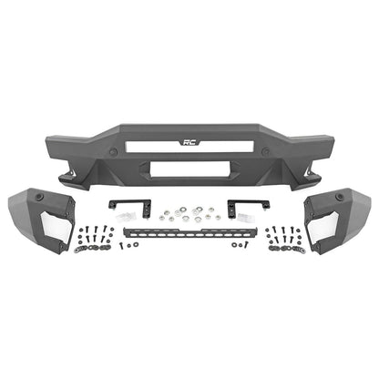 Rough Country Front Bumper Modular Full Wings  for 2021-C Ford Bronco