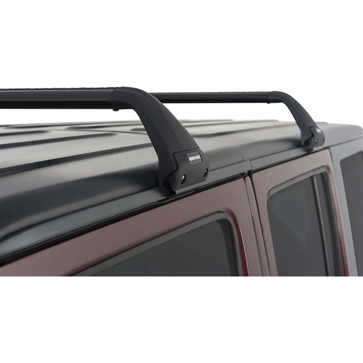 Rhino-Rack Gutter-Mount Vortex 2-Bar Roof Rack for 2007-C Wrangler JL -JK Unlimited - Gladiator JT