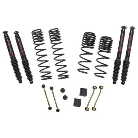 Skyjacker 2-2.5" Coil Spring Lift with Black Max Shocks JL 4 door SKYJL25BPBLT