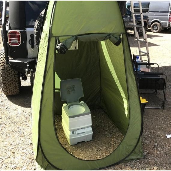 Tuff Stuff Portable Outdoor Changing or Toilet Tent GTA JEEPS TRUCKS