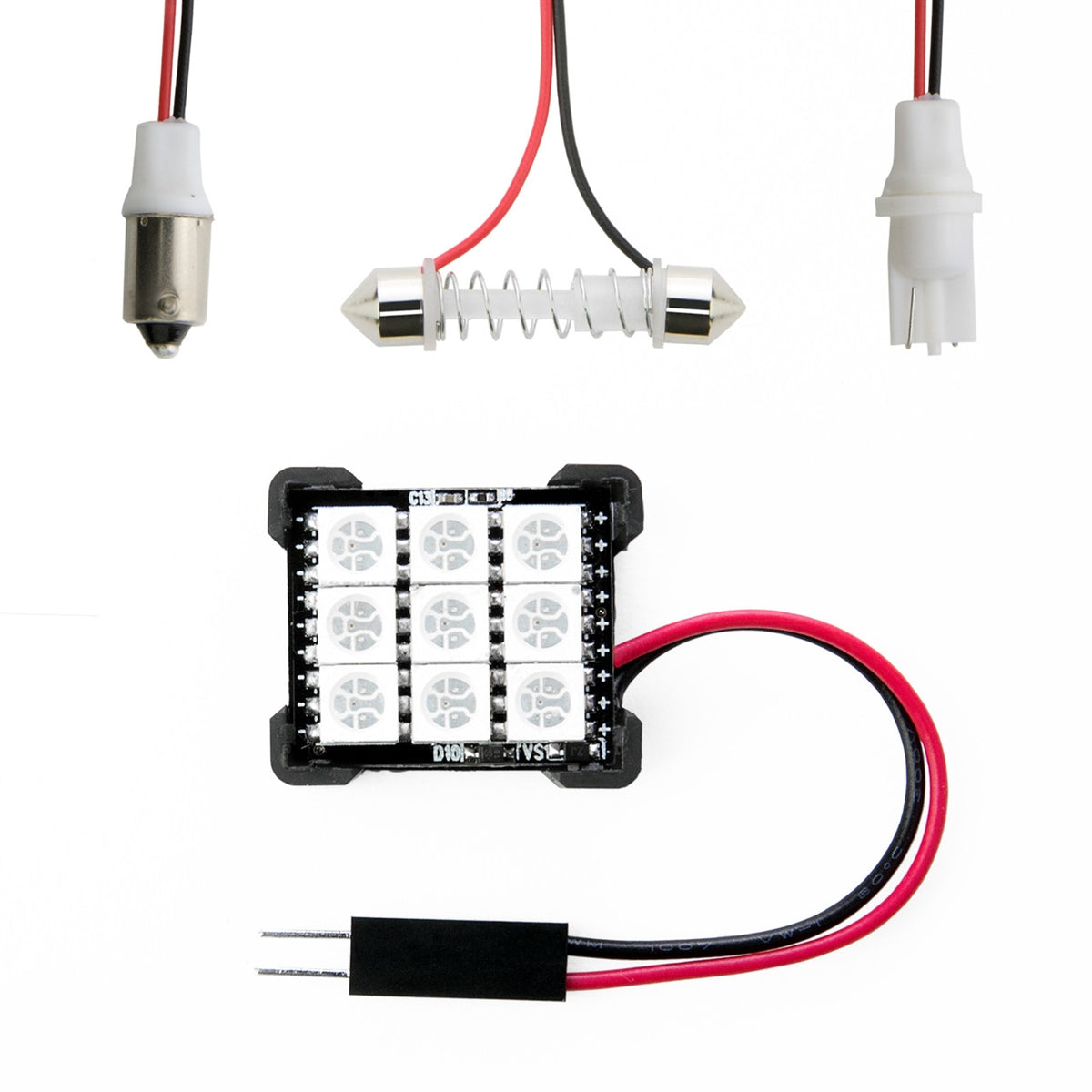 XK Glow LED Dome Light Bulb Kit with XKchrome Smartphone App Controlled XK-BULB-PANEL