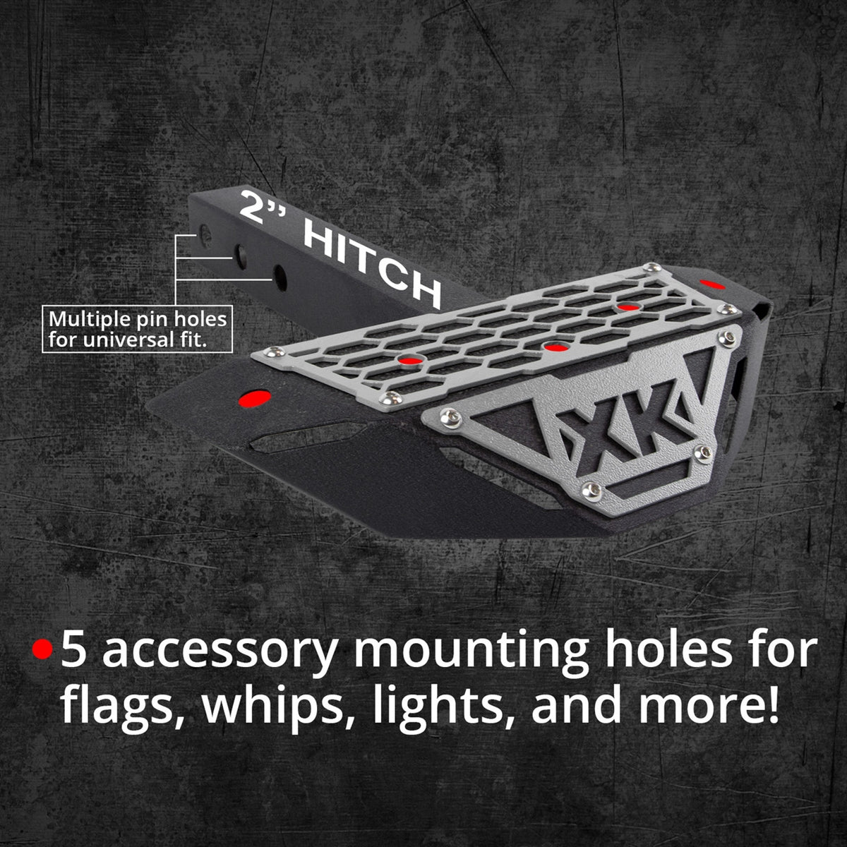 XK Glow Hitch Receiver Step XK-HITCH