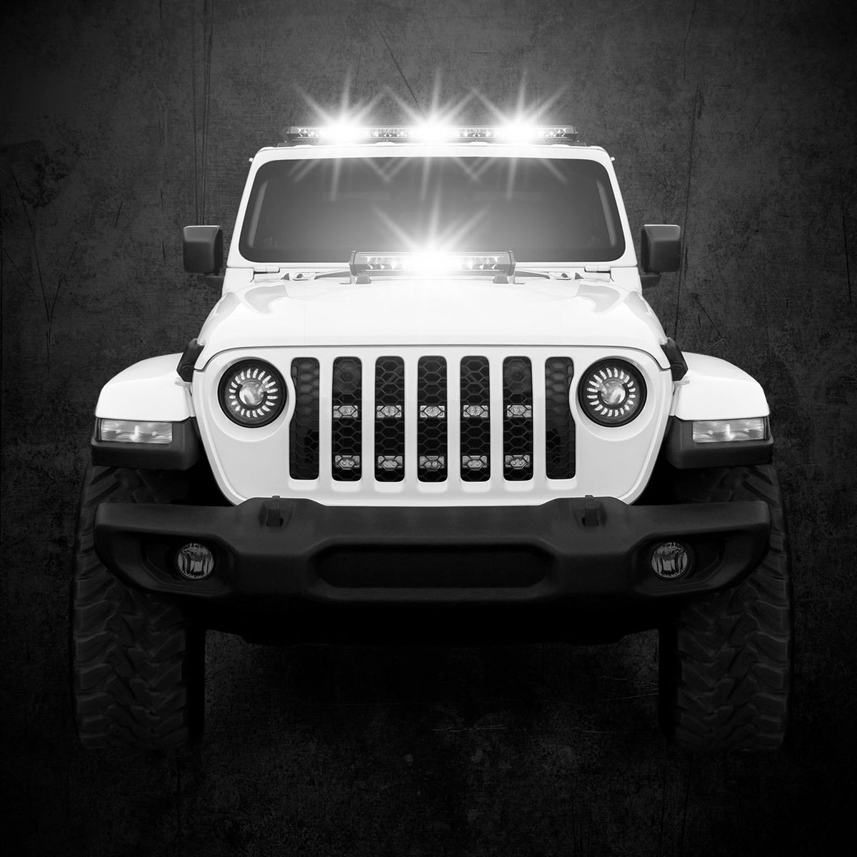 XK Glow SAR 90 Degree 1PC Search & Rescue Light Bar Kit (1x20" Bar + Controller) XK-SAR90-1