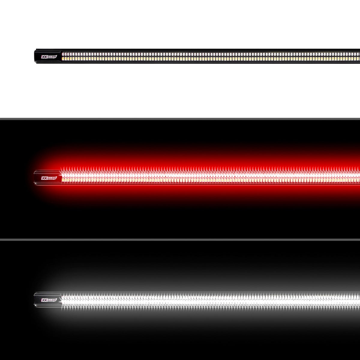 XKGlow 48-60" Truck Tailgate LED Light Bar w- Sequential Turn Signal