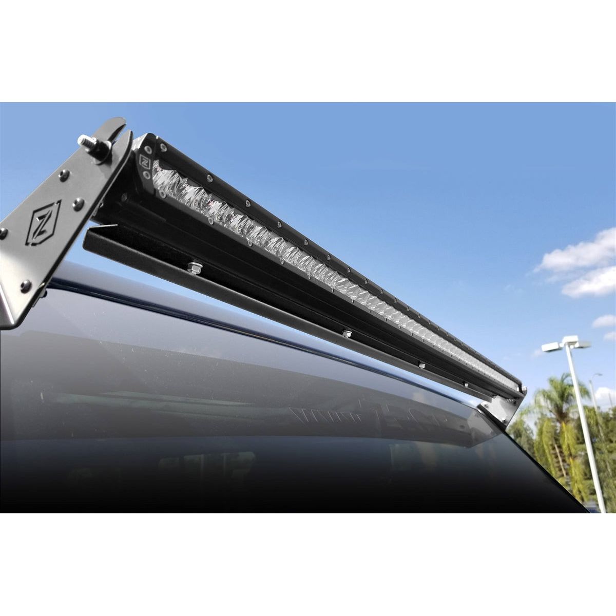 ZRoadZ 50" Noise Cancelling Wind Diffuser **Straight LED Light Bar** Z330051S