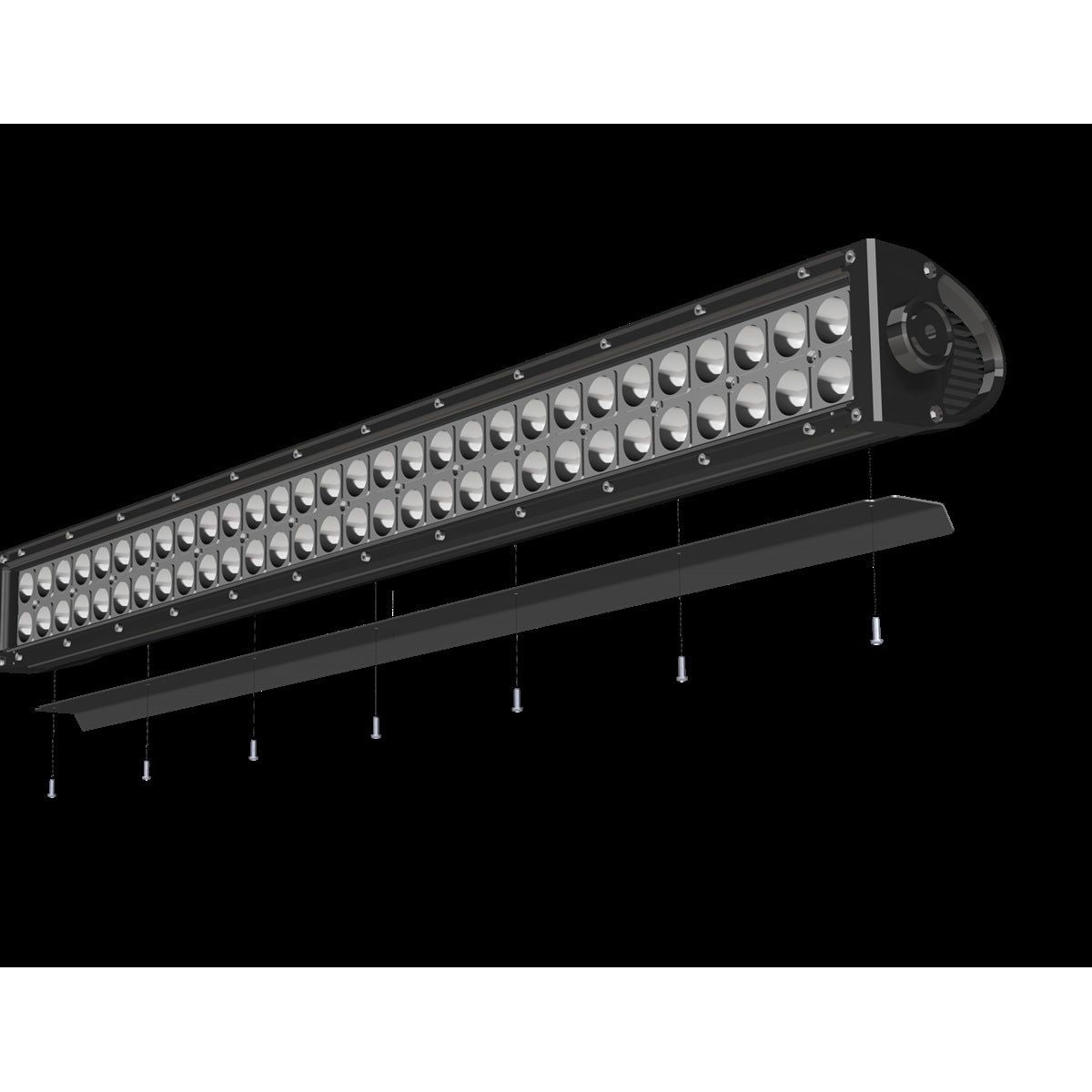 ZRoadZ 50" Noise Cancelling Wind Diffuser **Straight LED Light Bar** Z330051S