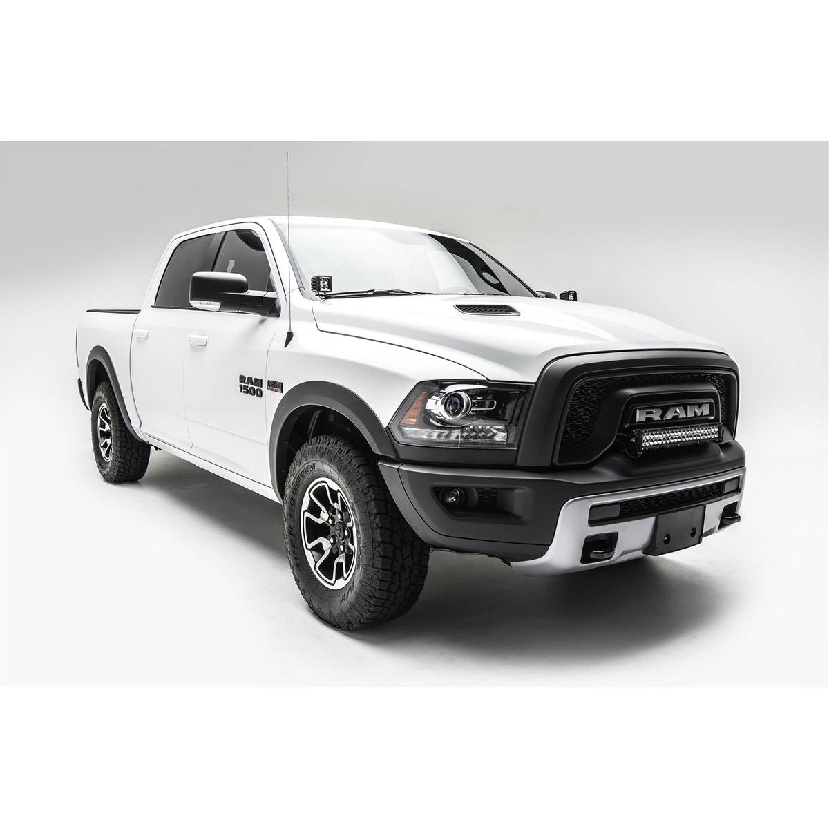 ZRoadZ Hood Hinge LED Bracket to mount (2) 3" LED Pod Lights (Ram 1500 2013-2018) Z364521