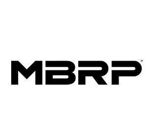 Logo of MBRP, showcasing the brand's identity and automotive performance products.