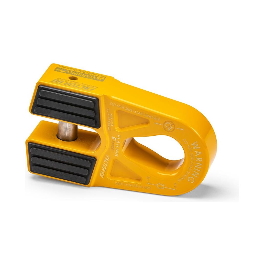 FACTOR 101 FLATLINK E EXPERT WINCH SHACKLE MOUNT YELLOW 00080-03