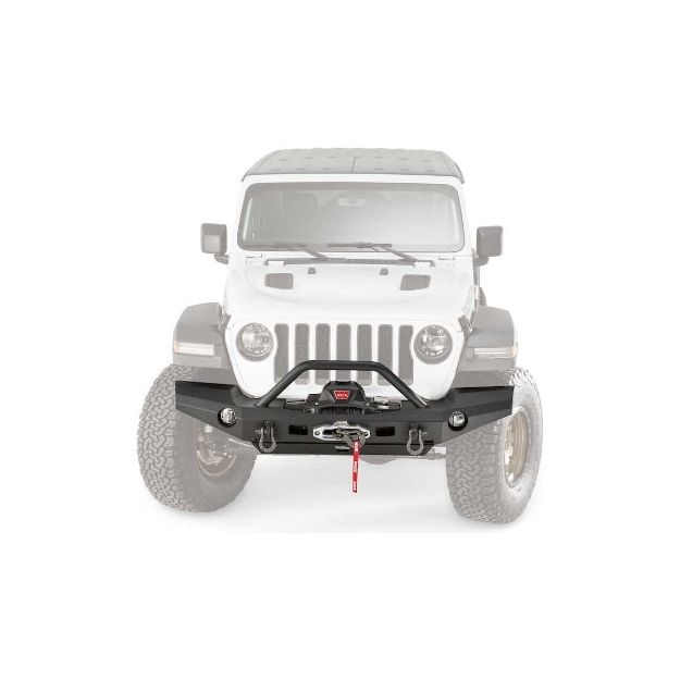 Warn  Mounts & Bumpers /Elite Full Width Bumper with Grille Guard Tube for Jeep JL, & JT - 101337