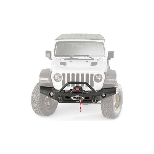 Warn  Mounts & Bumpers /Elite Full Width Bumper with Grille Guard Tube for Jeep JL, & JT - 101337